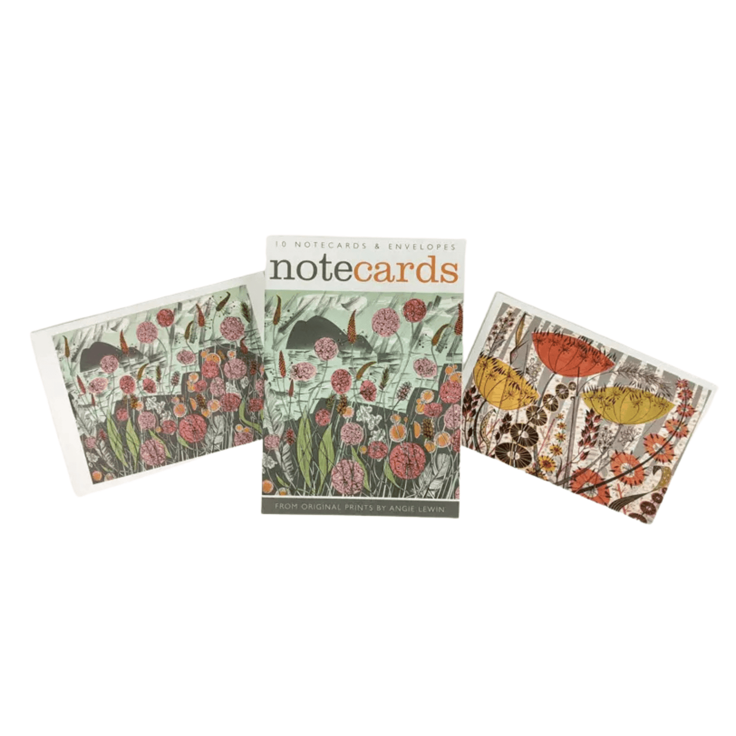 Angie Lewin - Note Card Set - The Flower Crate