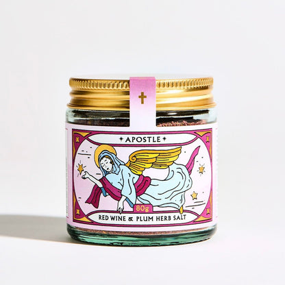 Apostle - Red Wine &amp; Plum Herb Salt - The Flower Crate