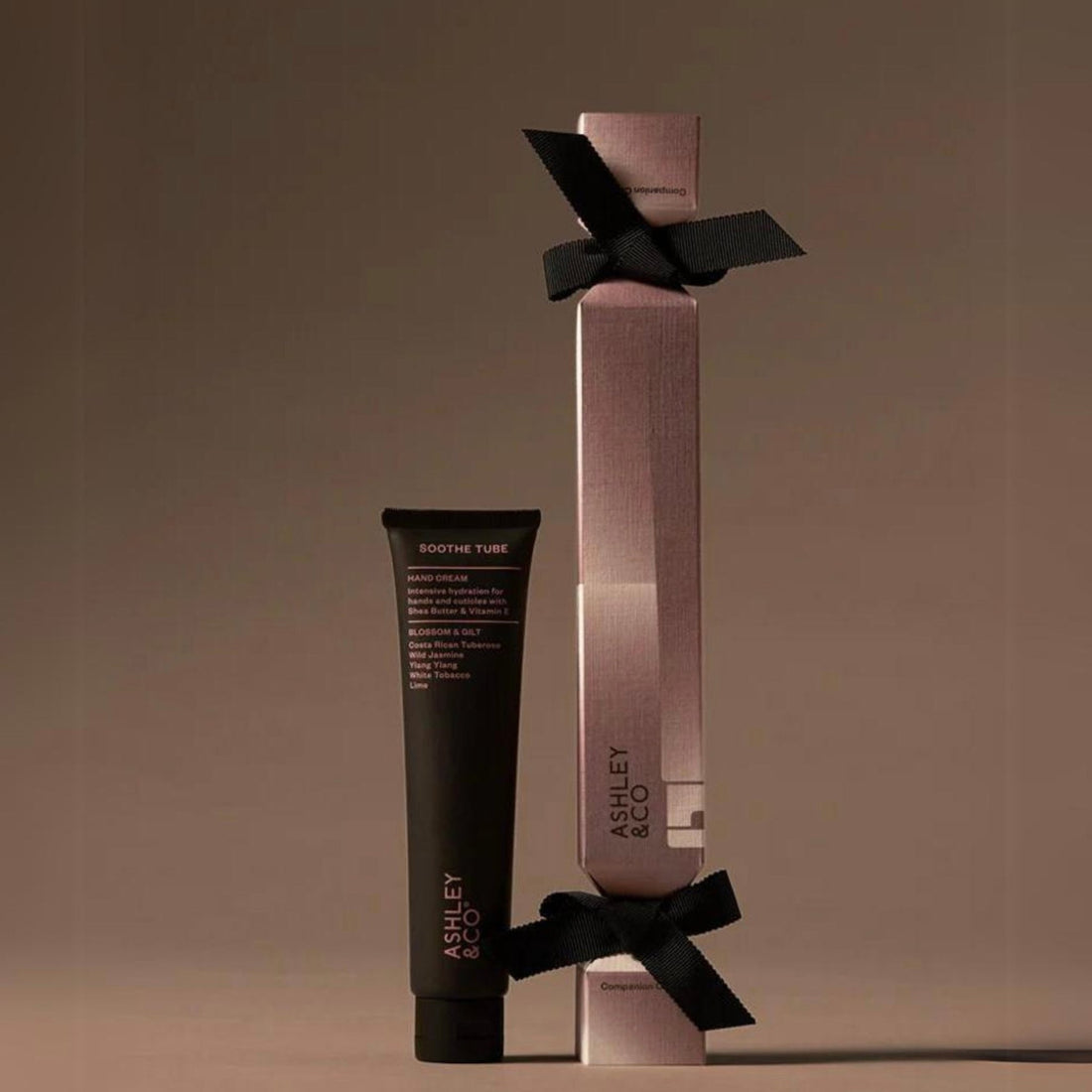 Ashley & Co - Companion Cracker, Blossom & Gilt Soothe Tube - The Flower Crate