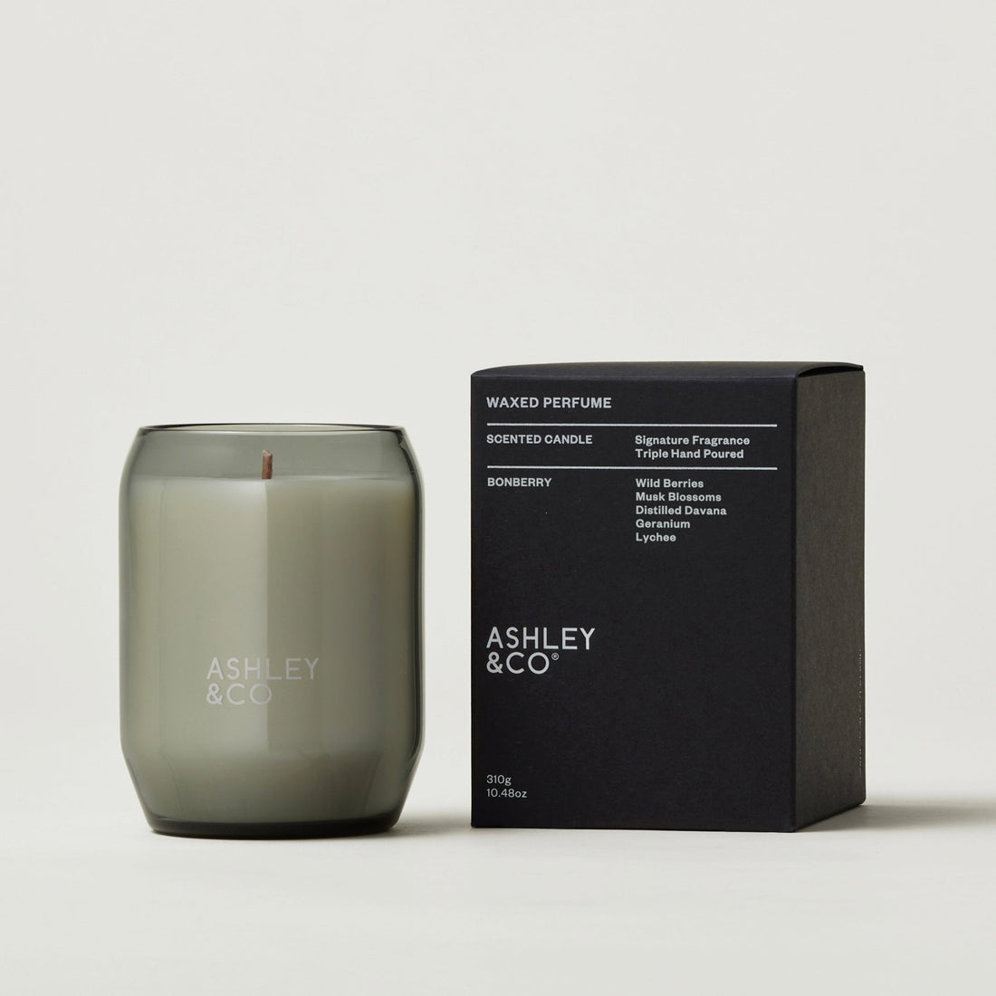 Ashley &amp; Co Waxed Perfume - Bonberry Candle - The Flower Crate