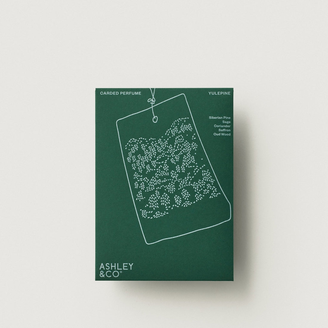 Ashley & Co - Yulepine Carded Perfume - The Flower Crate