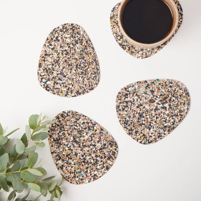 Beach Clean - Cork Coasters - The Flower Crate