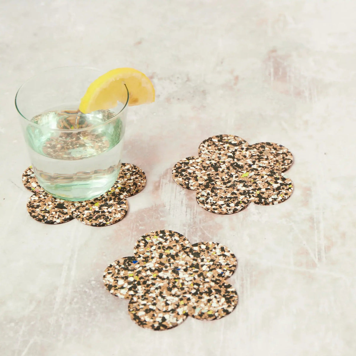 Beach Clean - Flow Cork Coasters - The Flower Crate