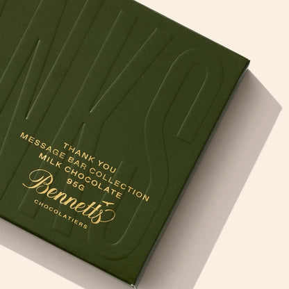 Bennetts - Thank You Message Bar - The Flower Crate
