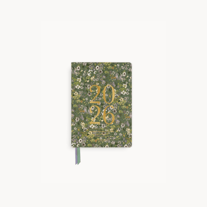 Bespoke Letterpress - 2026 Pocket Planner, Summer Perennials - The Flower Crate