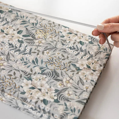 Bespoke Letterpress - 2026 Teacher’s A4 Planner, Ivory Garden - The Flower Crate