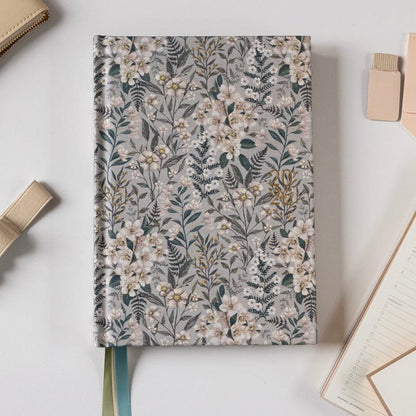 Bespoke Letterpress - 2026 Weekly Linen Planner, Ivory Garden - The Flower Crate