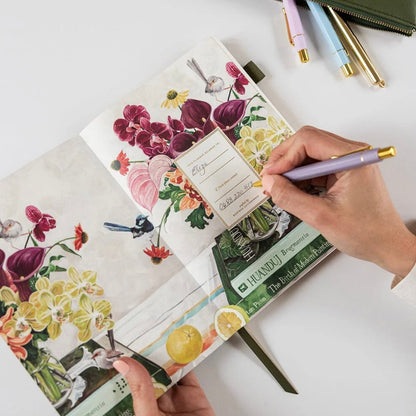 Bespoke Letterpress - 2026 Weekly Planner, Fairy Wren - The Flower Crate
