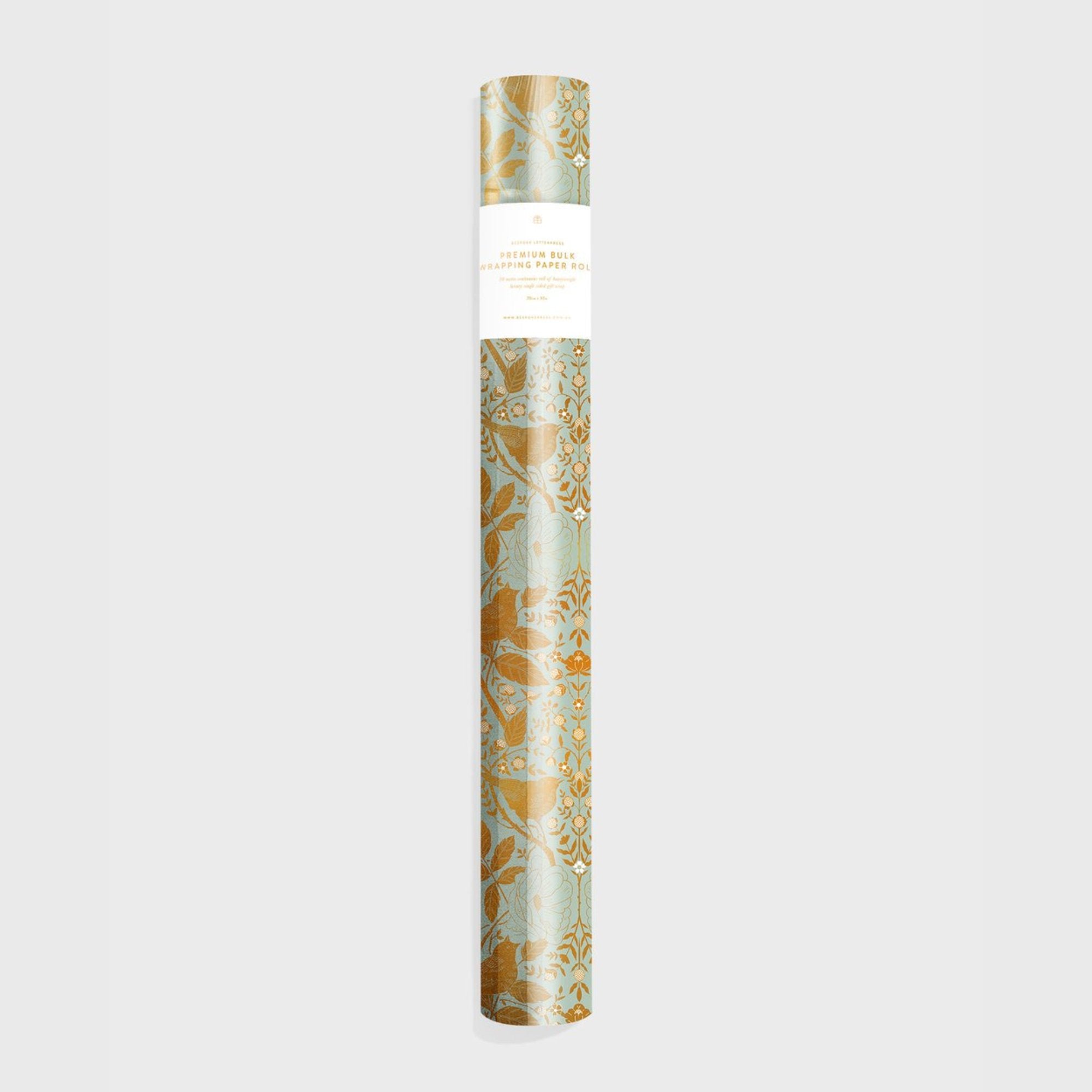Bespoke Letterpress - Gift Wrap Roll - The Flower Crate