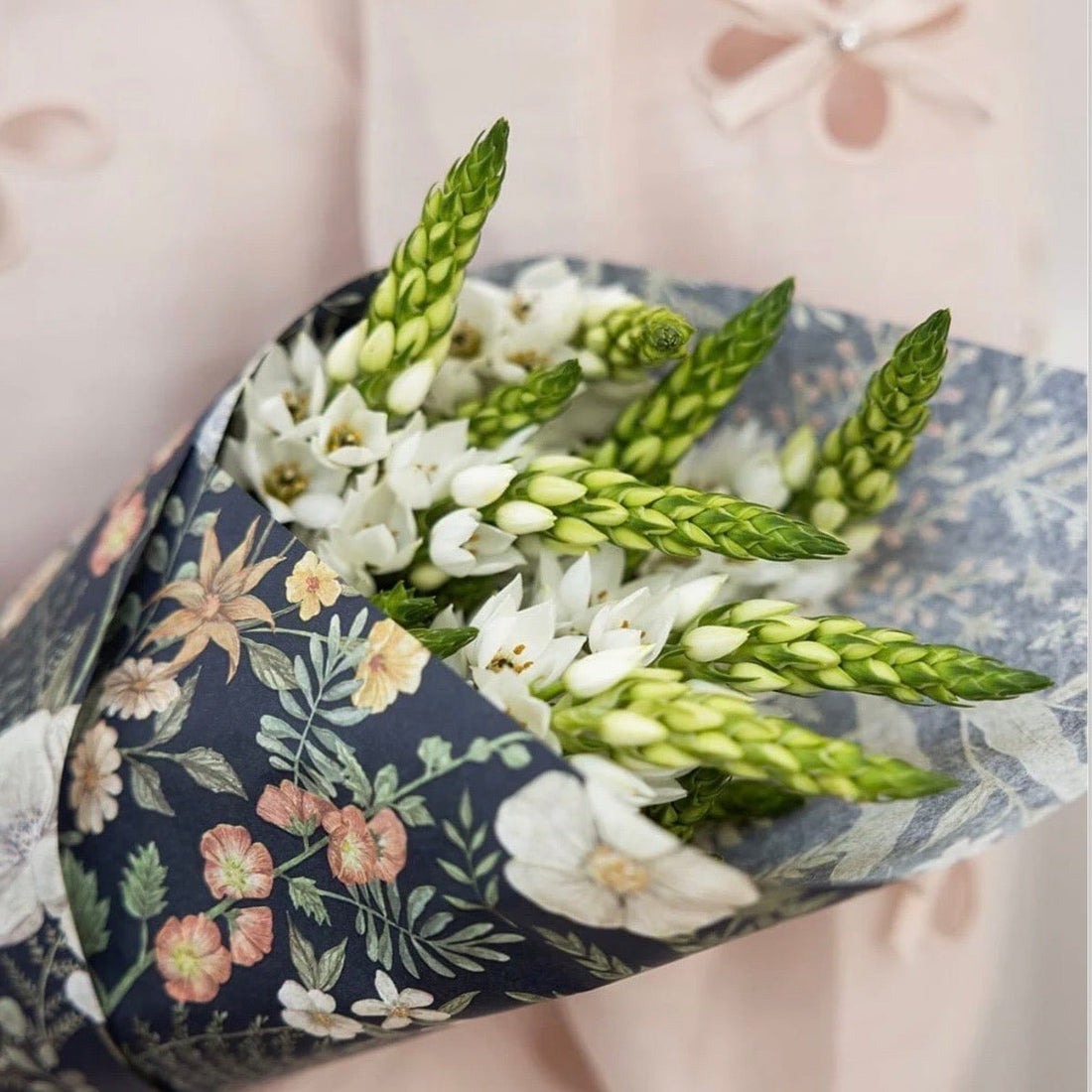 Bespoke Letterpress - Luxury Tissue Paper, Dusk in Bloom - The Flower Crate