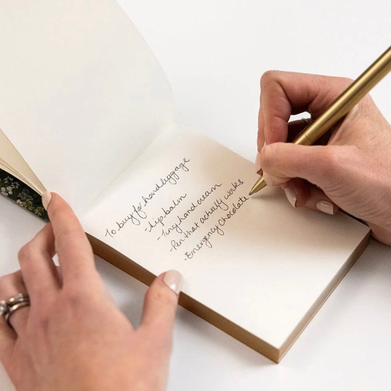 Bespoke Letterpress - Mini Notepad Jotter, Summer Perennials - The Flower Crate