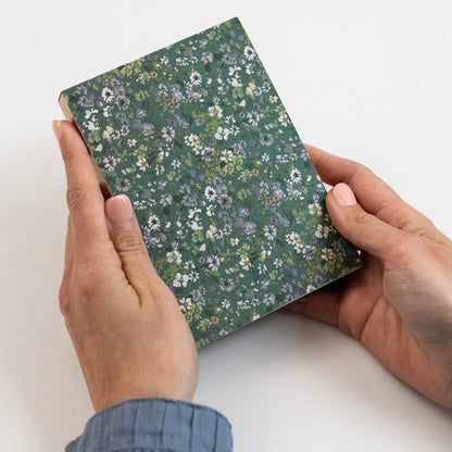 Bespoke Letterpress - Mini Notepad Jotter, Summer Perennials - The Flower Crate