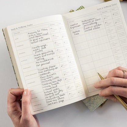 Bespoke Letterpress - Notebook Companion Set, Wellness - The Flower Crate