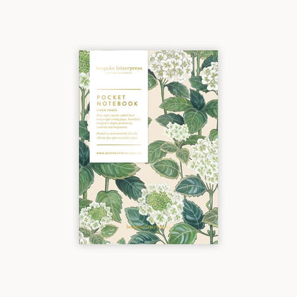 Bespoke Letterpress - Pocket Notebook - The Flower Crate