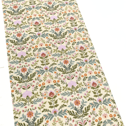 Bespoke Press - Blank Linen Bound Journal, Bramblefloss - The Flower Crate