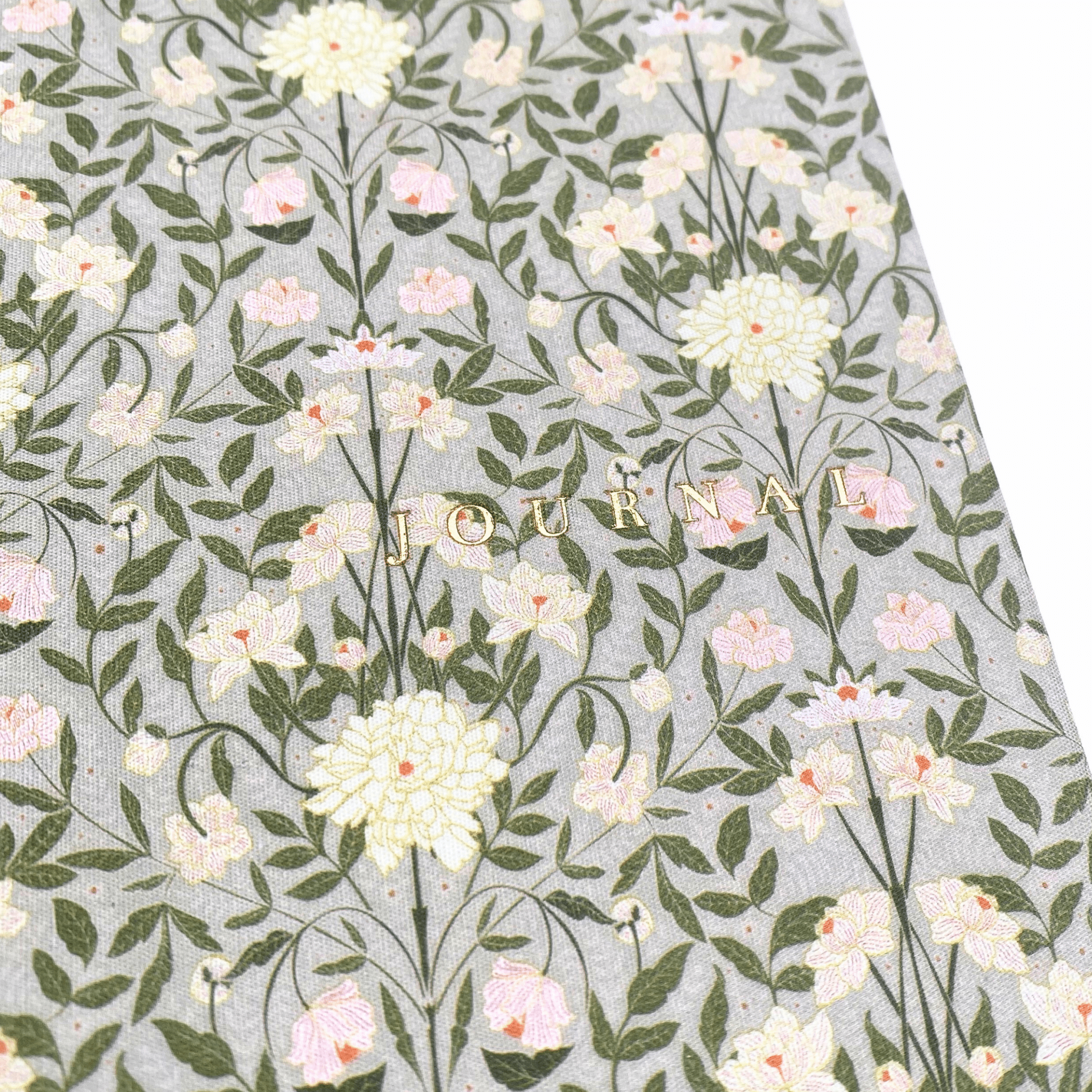 Bespoke Press - Lined Linen Bound Journal, Bloomiere - The Flower Crate