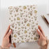 Bespoke Press - Lined Linen Bound Journal, Botanical Blooms - The Flower Crate