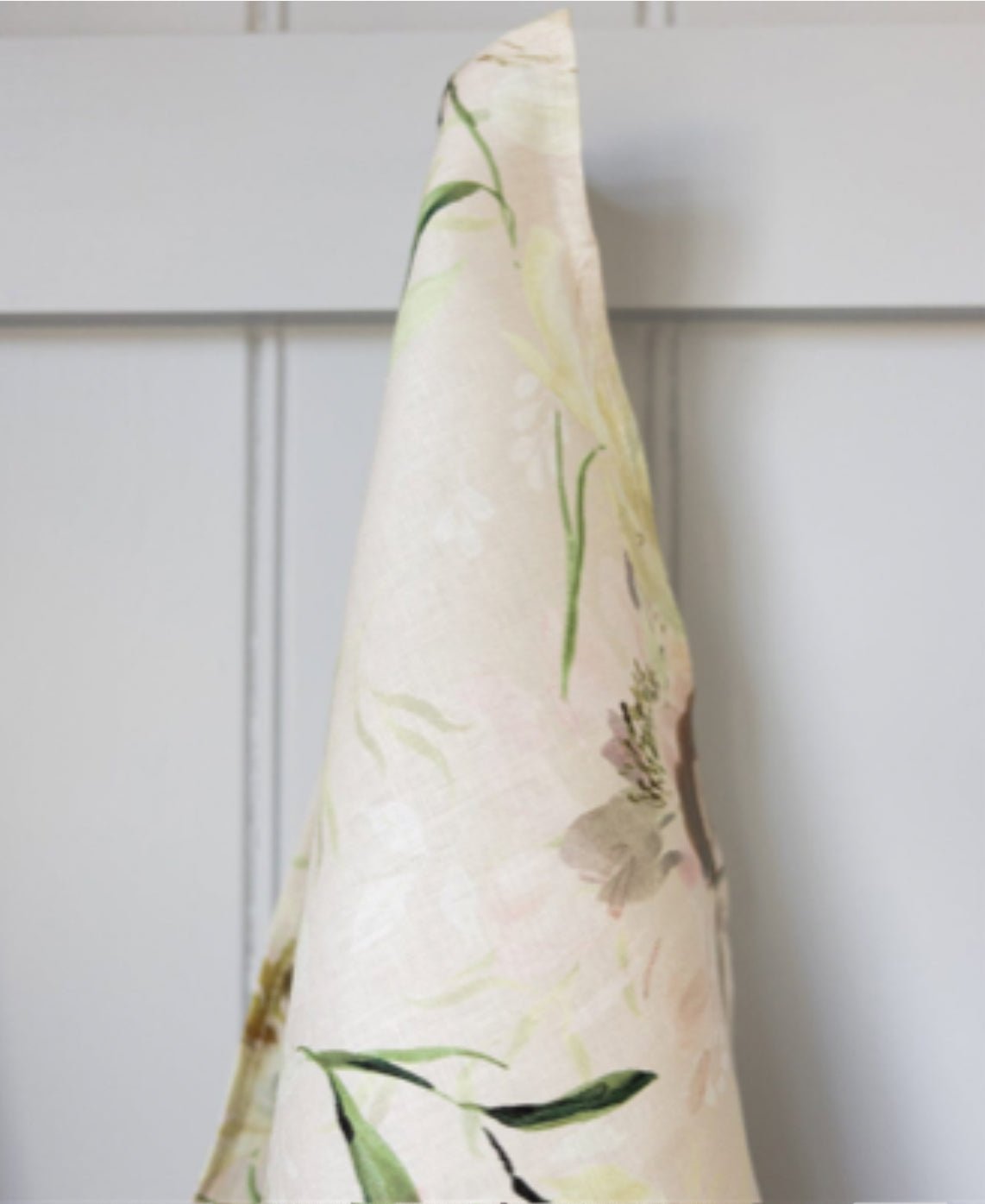 Bespoke Press - Peony Study 100% Linen Tea Towel - The Flower Crate