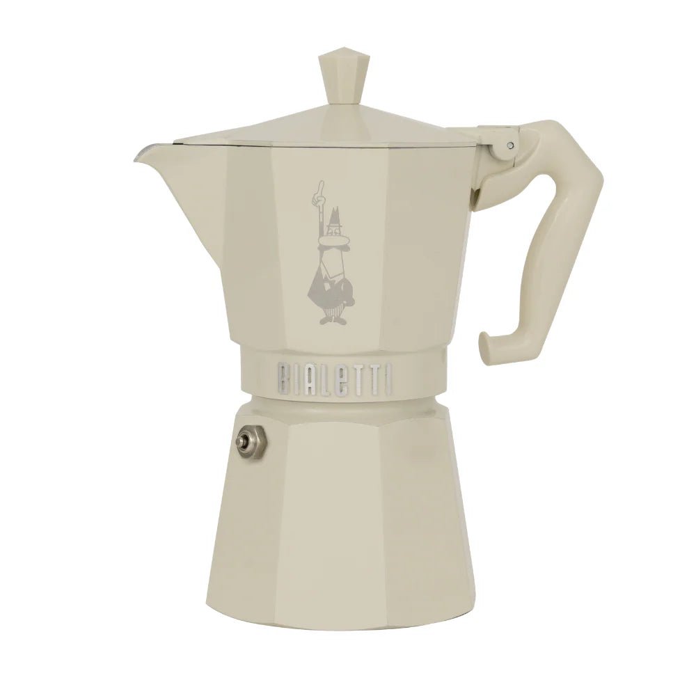 Bialetti - Cream Moka Exclusive, 6 Cup - The Flower Crate