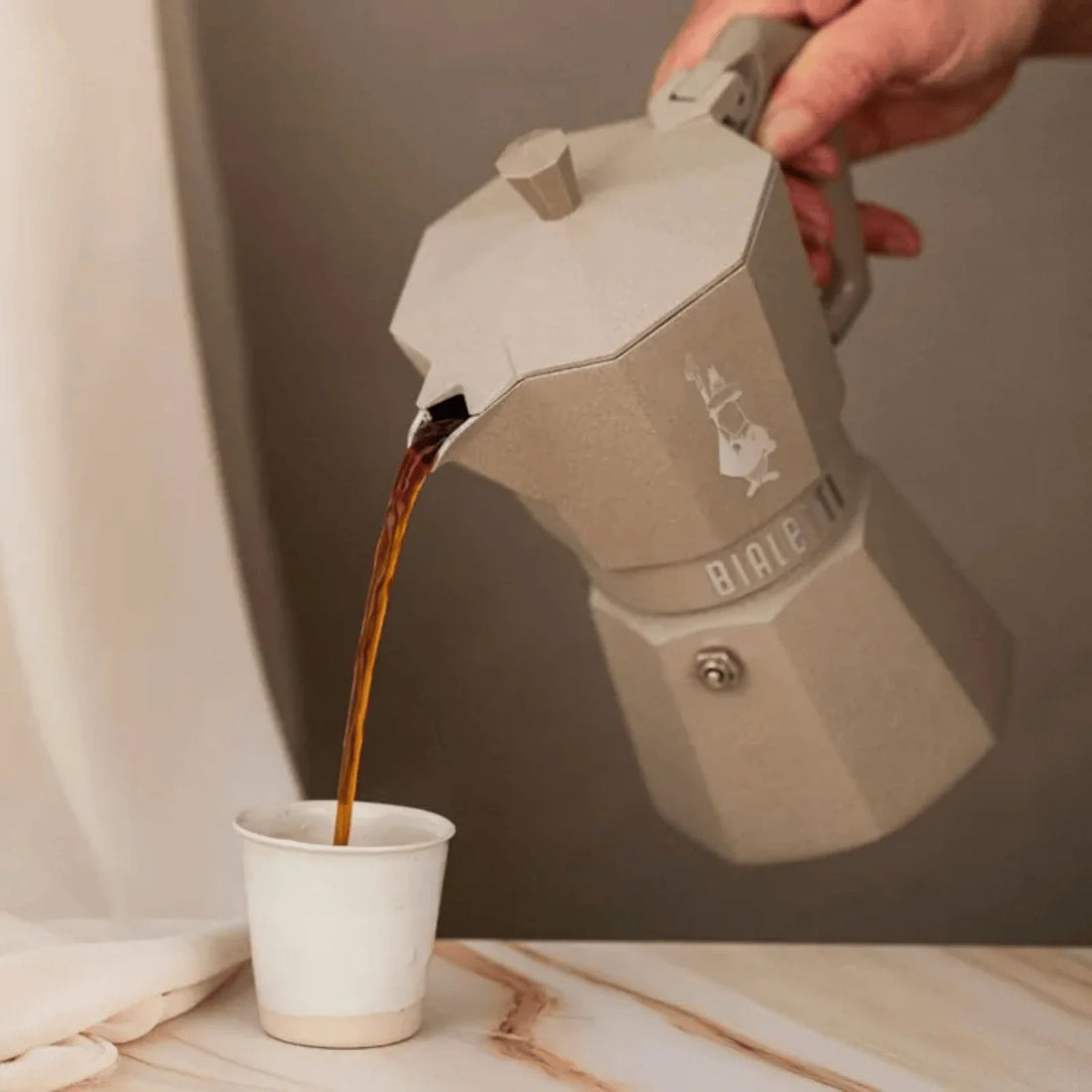 Bialetti - Desert Moka Exclusive Induction, 6 Cup - The Flower Crate