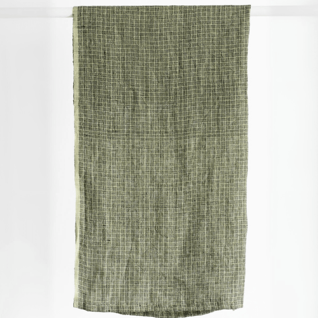 Bianca Lorenne - Natural Stripe Check Tea Towel - The Flower Crate