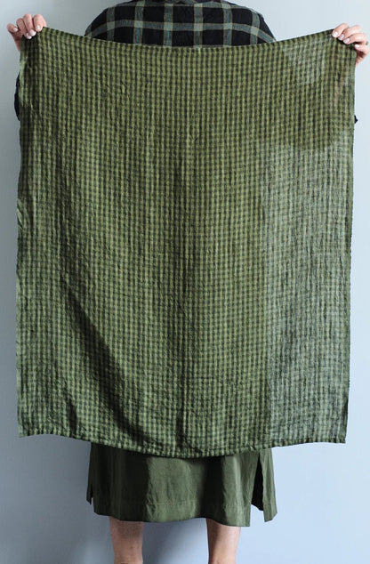 Bianca Lorenne - Sage Check Tea Towel - The Flower Crate