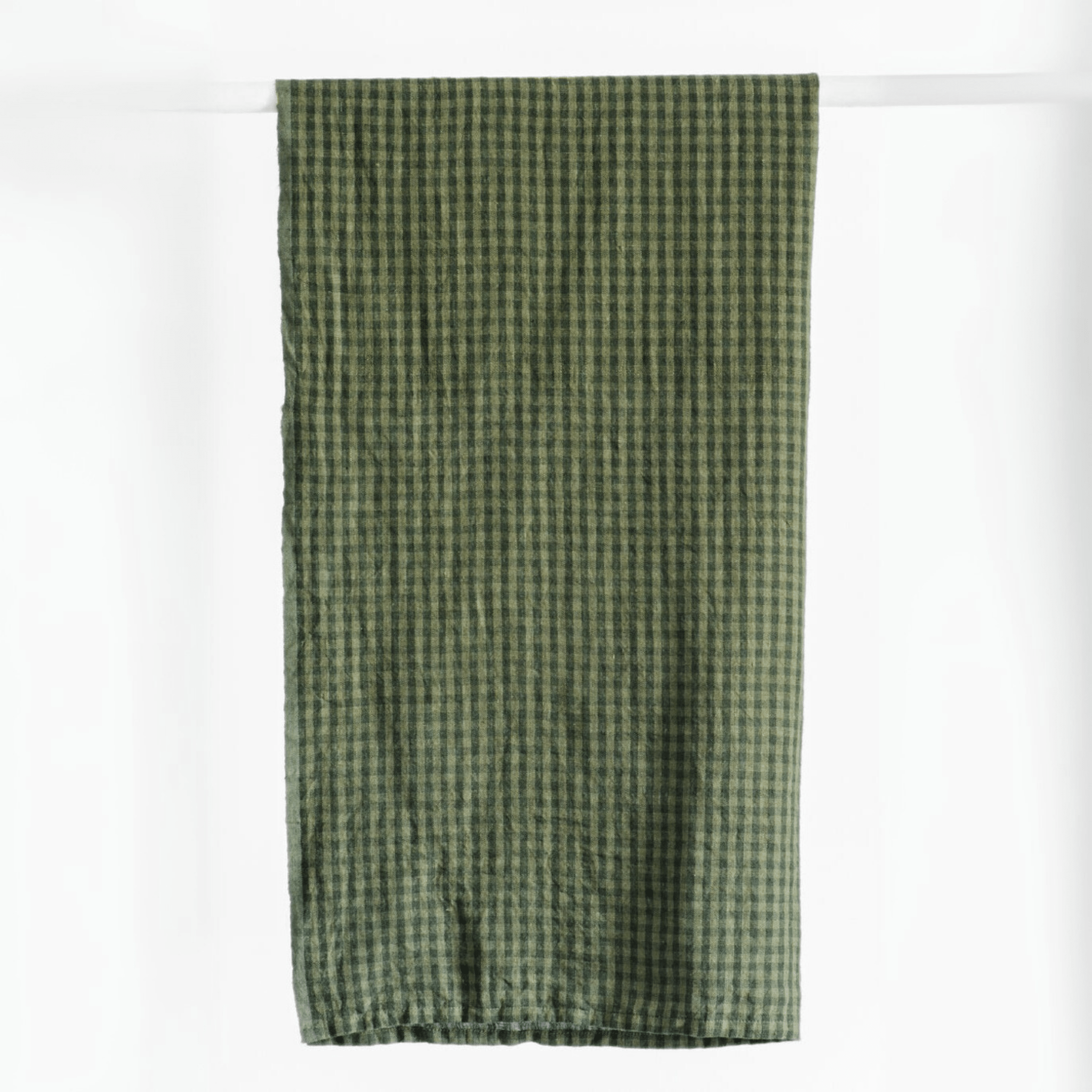 Bianca Lorenne - Sage Check Tea Towel - The Flower Crate