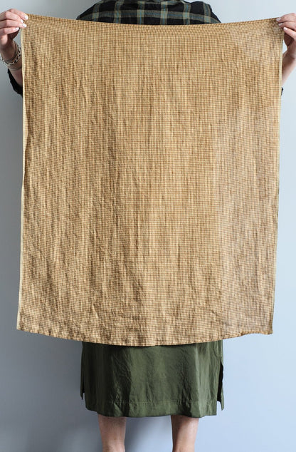 Bianca Lorenne - Sepia Houndstooth Tea Towel - The Flower Crate