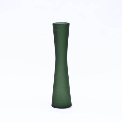 Bilbao Florero Glass Vase, Green - The Flower Crate