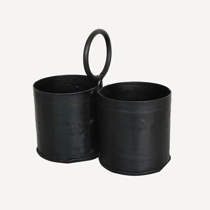 Black Iron Utensil Holder - The Flower Crate