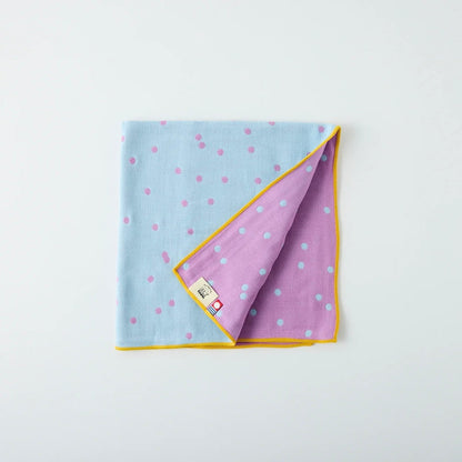 BLT Imabari Towel - Blue Dots - The Flower Crate