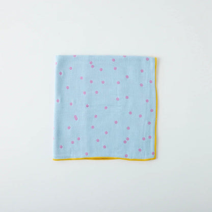 BLT Imabari Towel - Blue Dots - The Flower Crate