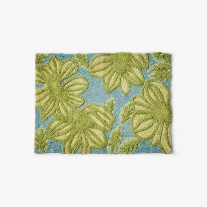Bonnie &amp; Neil Bath Mat - Azalea Light Green - The Flower Crate