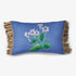 Bonnie & Neil - Cottage Garden Blue Linen Cushion - The Flower Crate