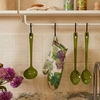 Bonnie &amp; Neil - Enamel Slotted Spoon - The Flower Crate