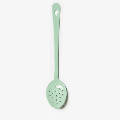 Bonnie &amp; Neil - Enamel Slotted Spoon - The Flower Crate