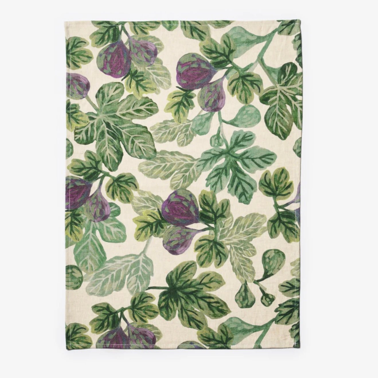 Bonnie &amp; Neil - Figgy Green Teatowel - The Flower Crate