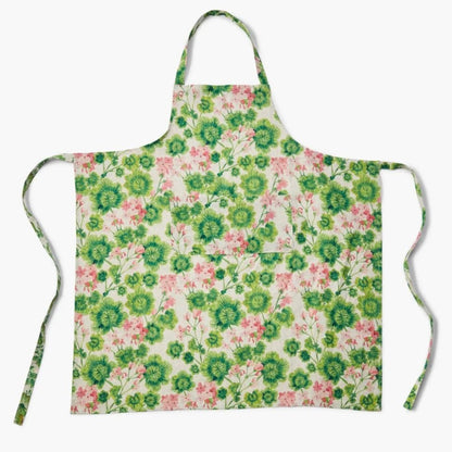 Bonnie &amp; Neil - Geranium Multi Linen Apron - The Flower Crate