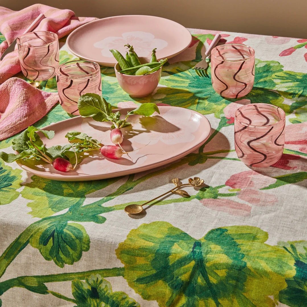 Bonnie &amp; Neil - Geranium Multi Table Cloth - The Flower Crate