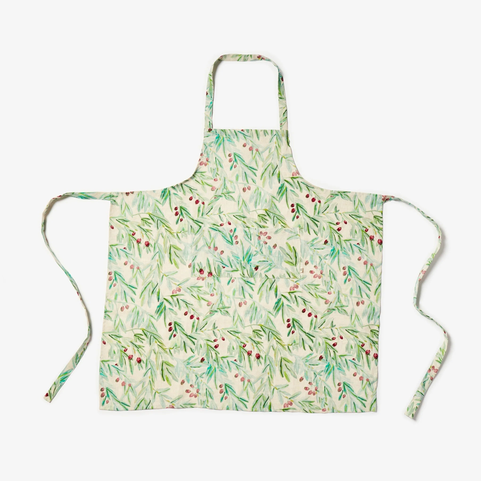 Bonnie &amp; Neil - Kalamata Olive Apron - The Flower Crate