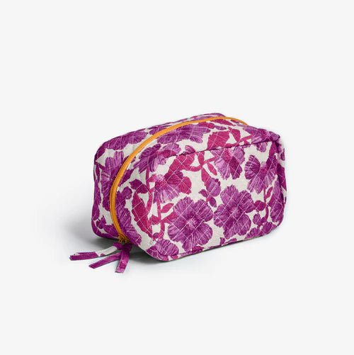 Bonnie & Neil - Leon Medium Toiletry Bag, Lilac - The Flower Crate