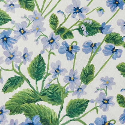 Bonnie &amp; Neil - Lilas Blue Linen Cushion - The Flower Crate