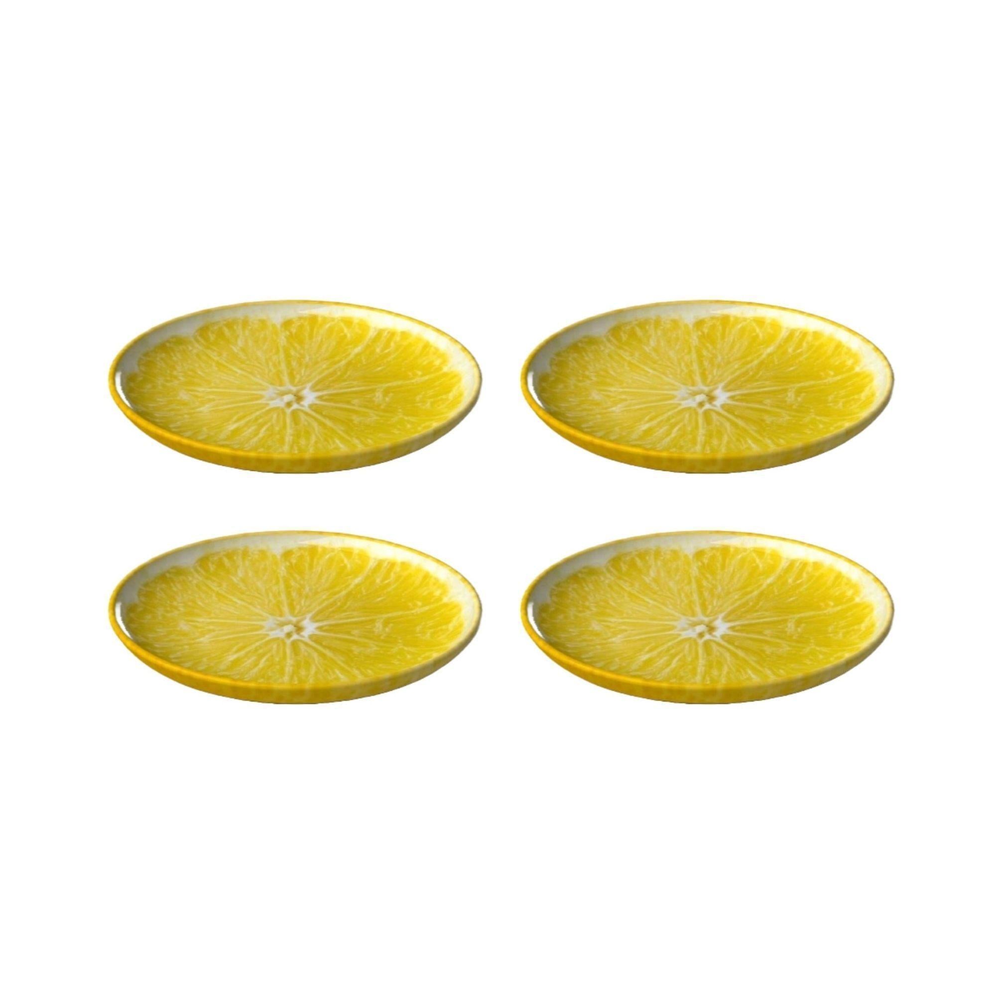 Bordallo - Citron Dessert Plate - The Flower Crate