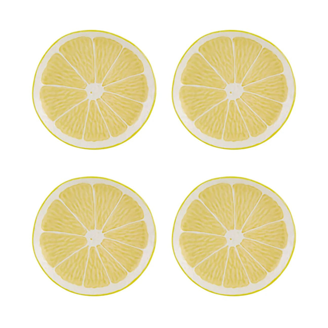 Bordallo - Citron Dessert Plate - The Flower Crate