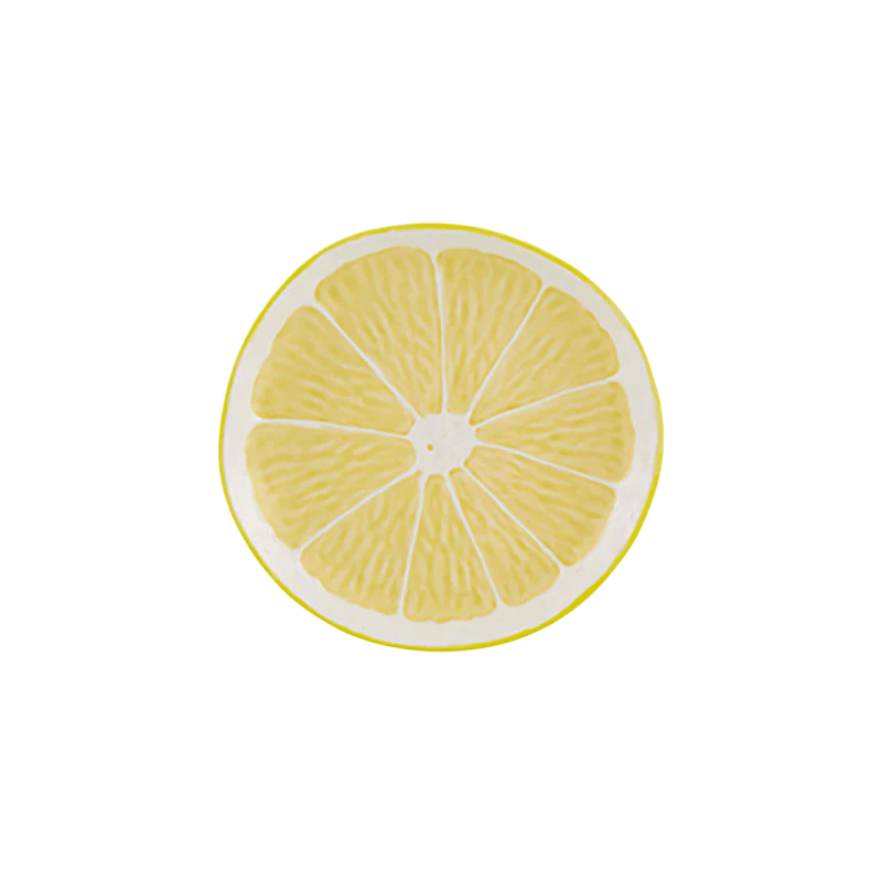 Bordallo - Citron Dessert Plate - The Flower Crate