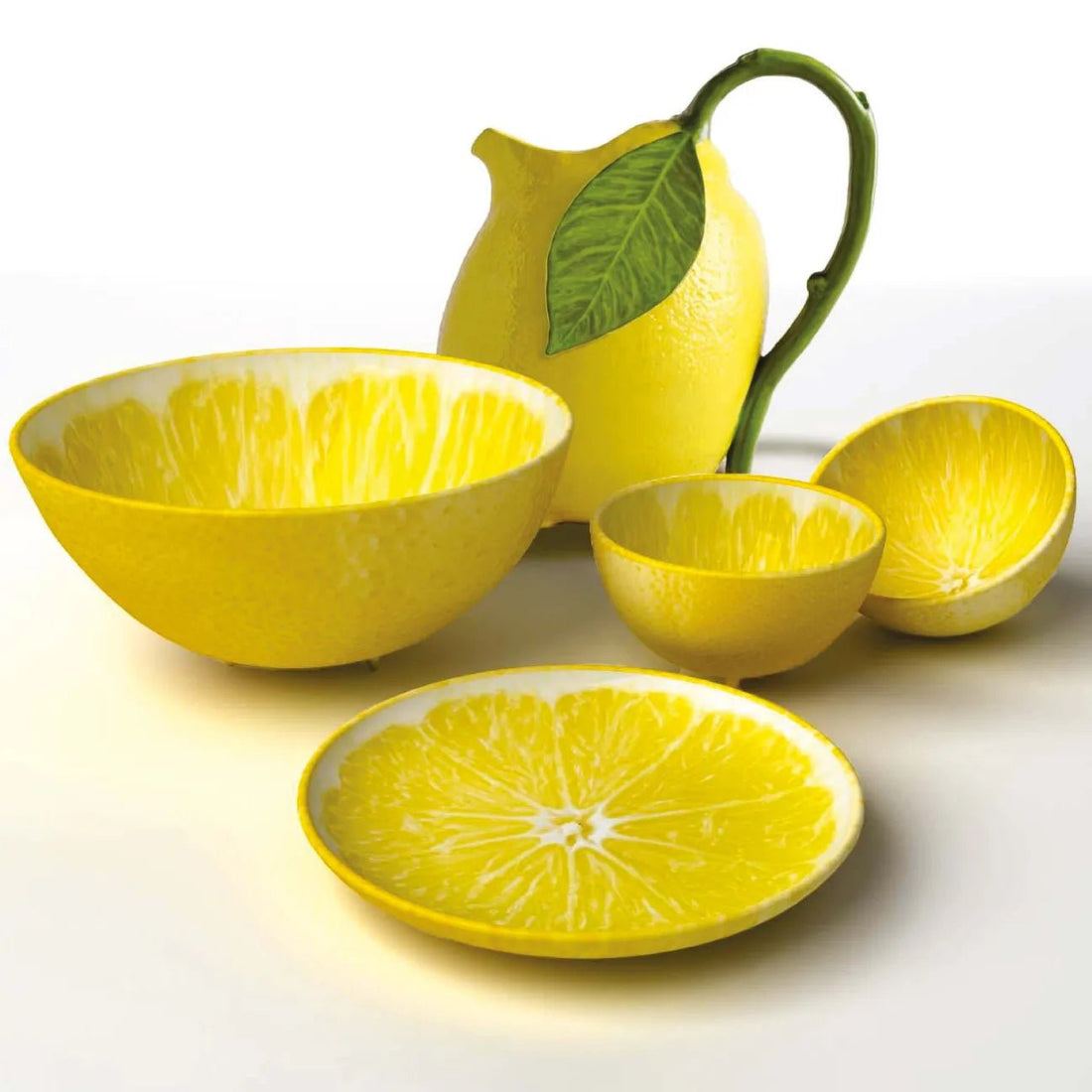 Bordallo - Citron Serving Bowl - The Flower Crate