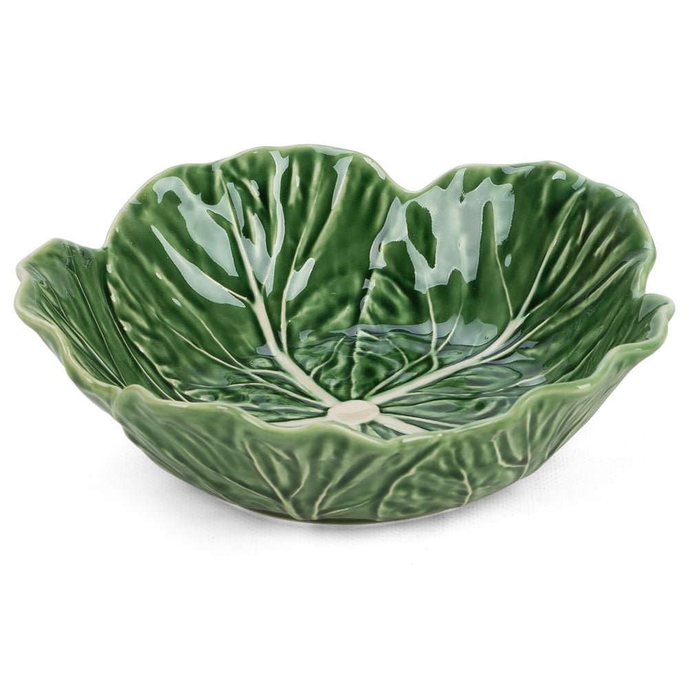 Bordallo Pinheiro - Cabbage Bowl 22.5 - The Flower Crate