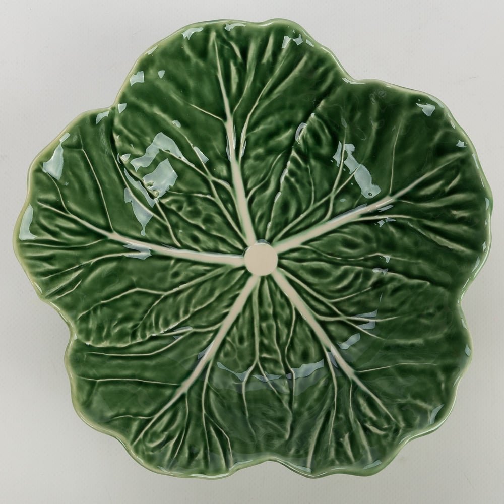 Bordallo Pinheiro - Cabbage Bowl 22.5 - The Flower Crate