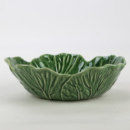 Bordallo Pinheiro - Cabbage Bowl 22.5 - The Flower Crate