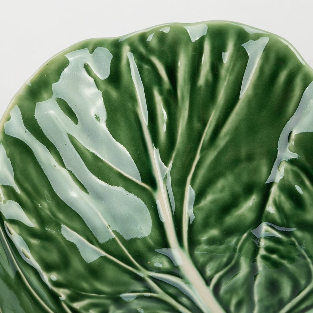 Bordallo Pinheiro - Cabbage Bowl 22.5 - The Flower Crate